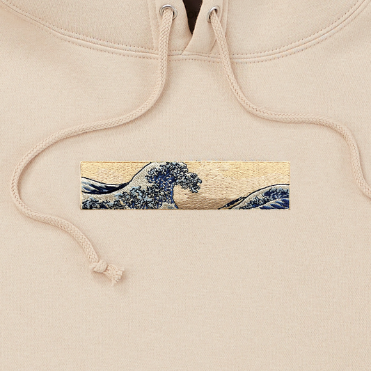 神奈川沖浪裏 - 暖米色