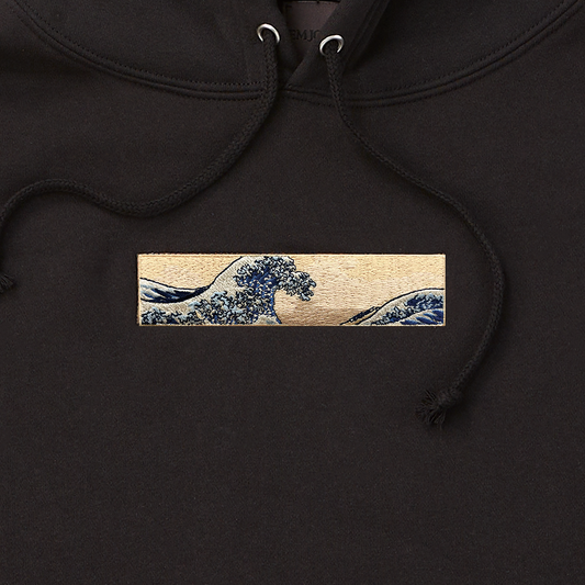 神奈川沖浪裏 - 質感黑