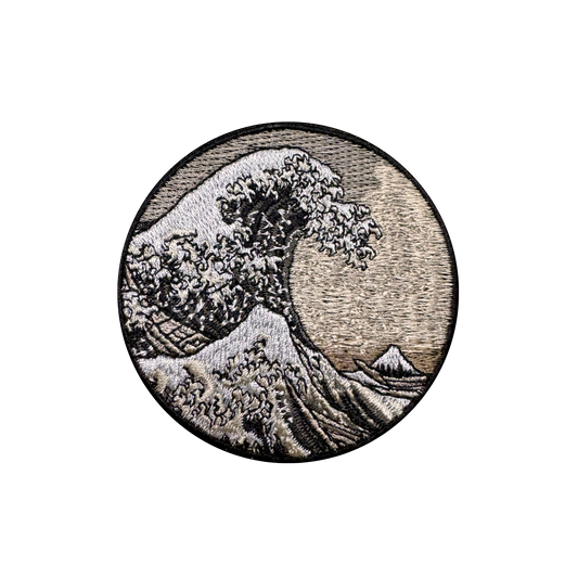 Black & White Great Wave off Kanagawa