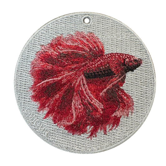 Red Betta Fish