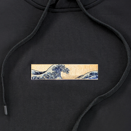 神奈川沖浪裏 - 質感黑