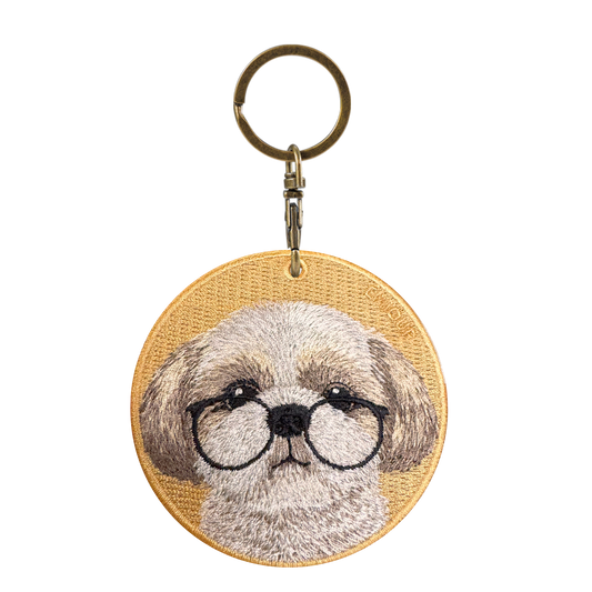 戴眼鏡的西施犬|雙面不同款