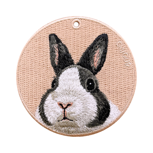 B&W Dutch Rabbit