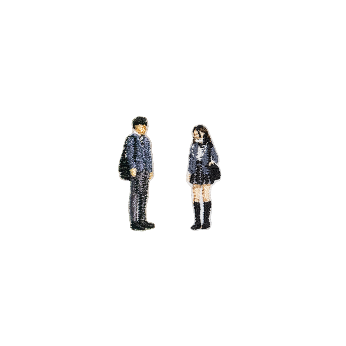 迷你刺繡貼紙 - 高校生