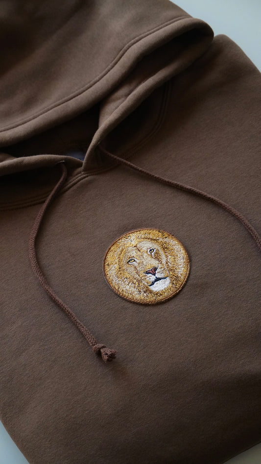 獅子 - 咖啡色