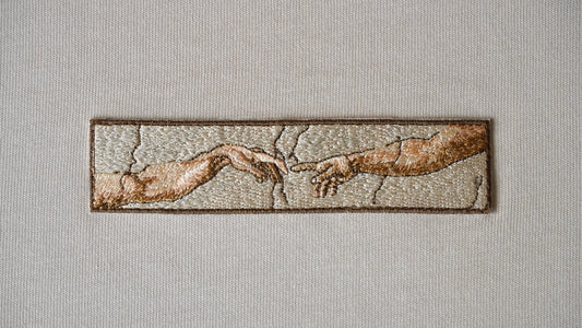 創造亞當 - 燕麥色