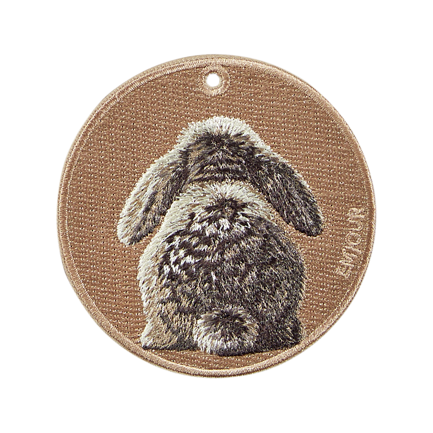 灰色垂耳兔的另一面|雙面不同款