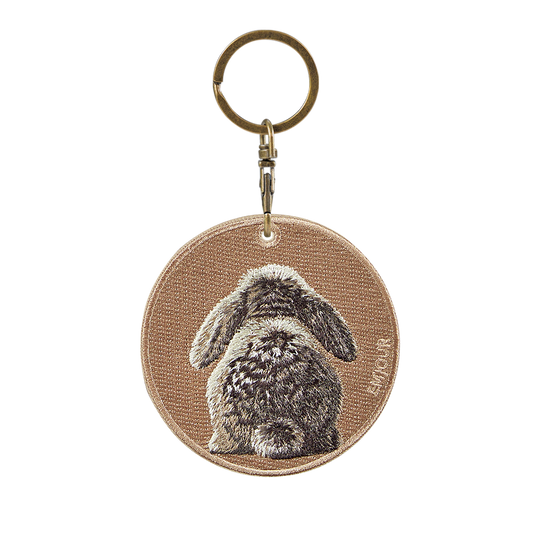 Gray Lop-Eared Rabbit-Front & Back Design