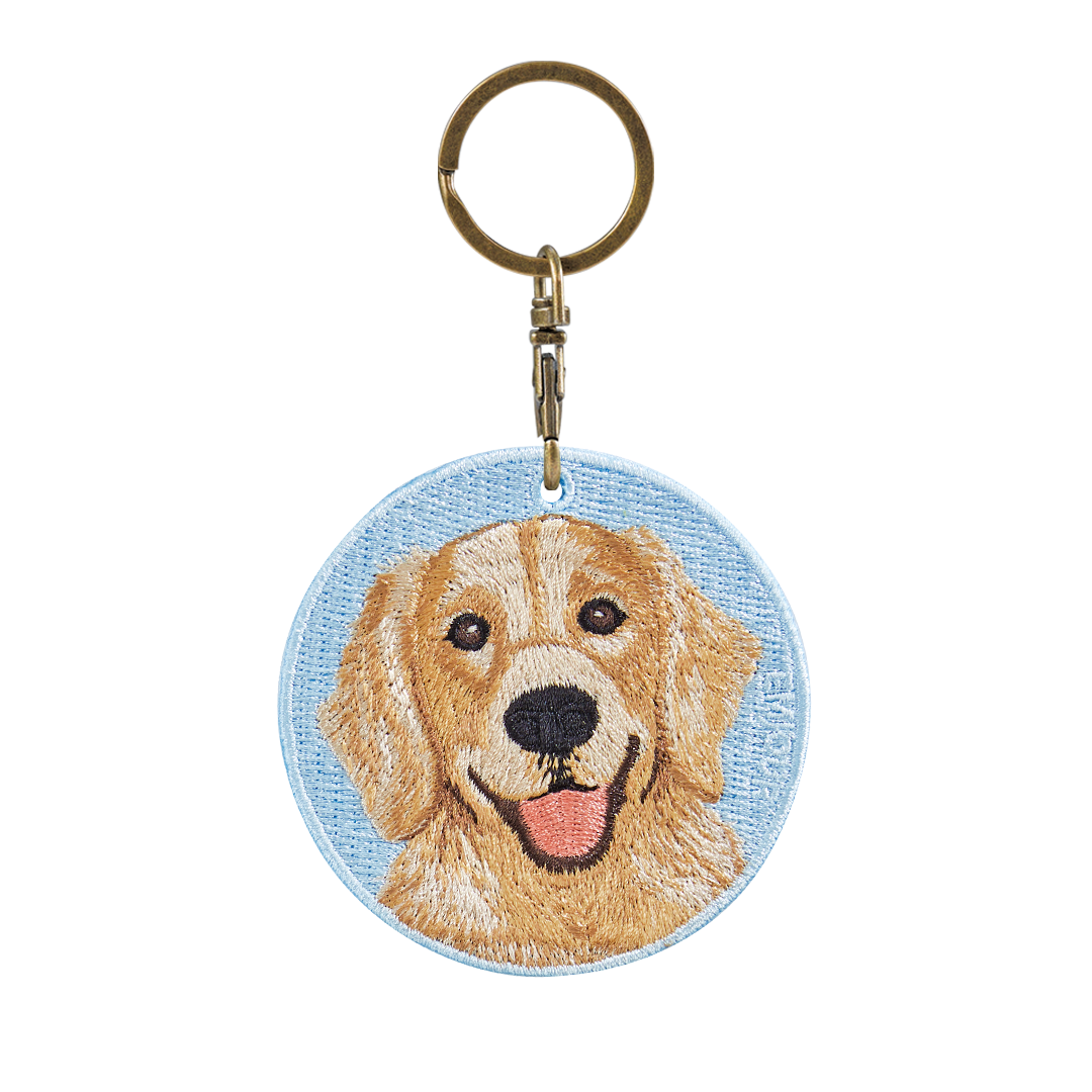 Golden hotsell retriever keyring