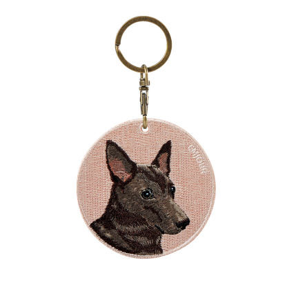 Double-sided embroidery pendant-Taiwan dog local dog black dog