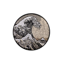 Black & White Great Wave off Kanagawa