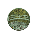 Bridge over a Pool of Water Lilies