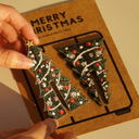 3D立體刺繡聖誕樹