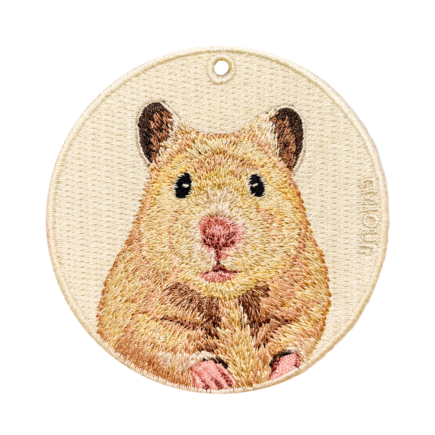 Double Embroidered Chandelier-Golden Mouse