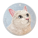 White Cat/Light Blue