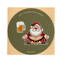 Santa Claus Meditating