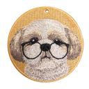 Shih Tzu with Glasses-Front & Back Design