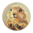 雙面刺繡吊飾 - 