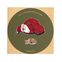 刺繡貼紙小卡片 - 聖誕懶人