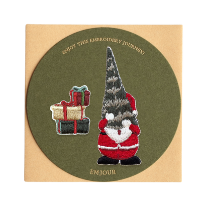 刺繡貼紙小卡片 - 聖誕大禮包