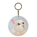 White Cat/Light Blue