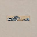 神奈川沖浪裏 - 燕麥色