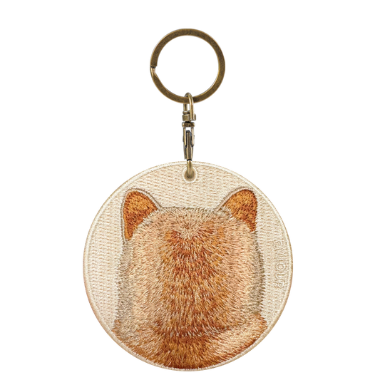 Double-sided embroidery pendant-size Chai dog (limited)