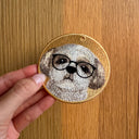 Shih Tzu with Glasses-Front & Back Design