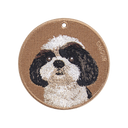 黑白西施犬