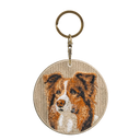 棕色邊境牧羊犬