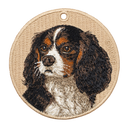 三色查理士王小獵犬