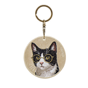 賓士貓與金框眼鏡