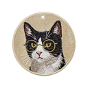 賓士貓與金框眼鏡