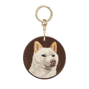 White Shiba Inu Back of Head (Front & Back Design)
