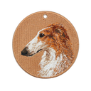 Red and Cream Borzoi