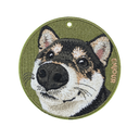 Bubble Head Black Shiba Inu