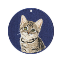 Big and Small Tabby Cat (Front & Back Design)