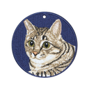Big and Small Tabby Cat (Front & Back Design)