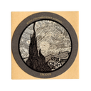 Black & White Starry Night