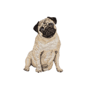 刺繡貼紙 - 巴哥