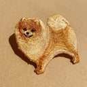 刺繡貼紙 - 博美