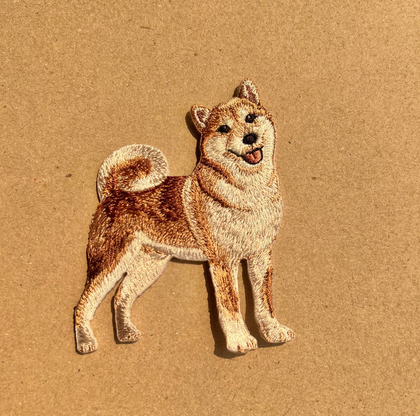 刺繍アイロンシール - 柴犬