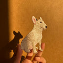 刺繡貼紙 - 牛頭梗